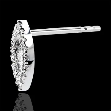 Ohrringe Vielfalt - Augenblick - 18 Karat Weißgold und Diamanten