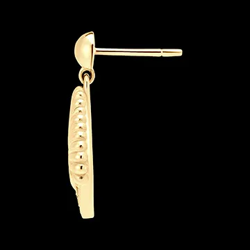 Ohrringe Frische - Mare - 9 Karat Gelbgold und Diamanten