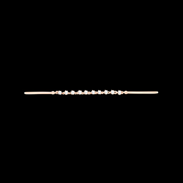 Armreif Gracile - Roségold 9 Karat mit Diamanten