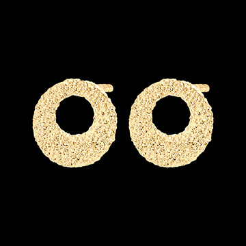 Ohrstecker Frische - Circulus - 9 Karat Gelbgold