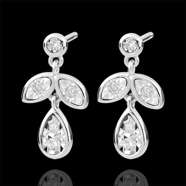 Hesmé Earrings with 10 diamonds