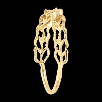 Aurelie Ring – 9k Yellow Gold