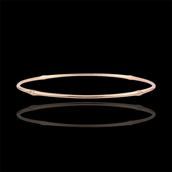 Jungle Sacrée Rigid Bracelet - diamonds - 18 carat pink gold 