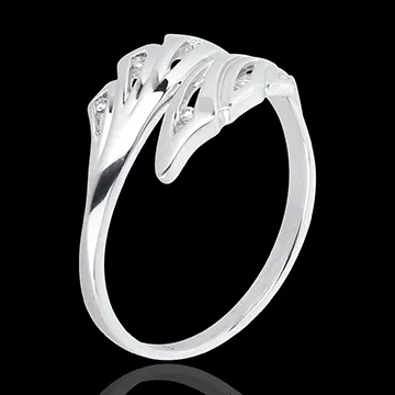 Ring Freshness - Palms - white gold