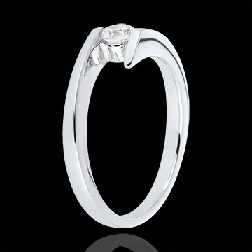 Ring Sterrenprinses 9 karaat witgoud