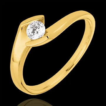 Ring Zomeravond 9 karaat geelgoud - 0.22 karaat