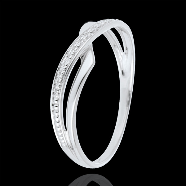 Marina Ring - White gold and diamond