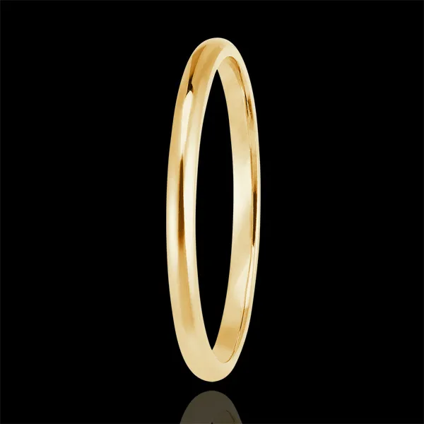 Yellow Gold Essential Wedding Ring 1,5mm