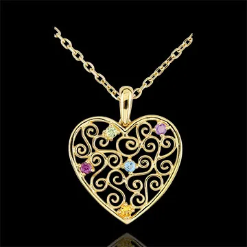 Filigree Heart Pendant