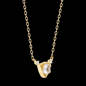 Maelis Necklace – 9ct Yellow Gold and Lab-Grown Diamonds