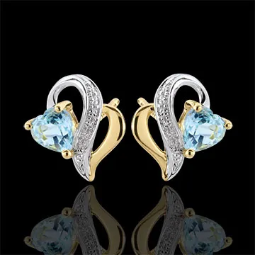 Blue Topaz Ouaki Earrings