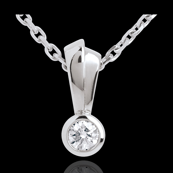 Colgante trofeo oro blanco