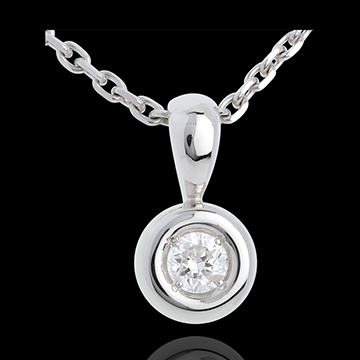 Colgante cáliz diamante campanita 