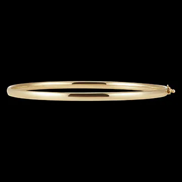 Brazalete de Junco Simplísimo - oro amarillo de 18 quilates