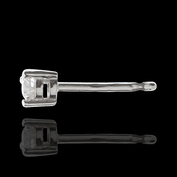 Dormilonas diamante oro blanco