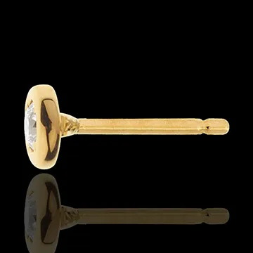 Pendientes muñeca Solitario oro amarillo