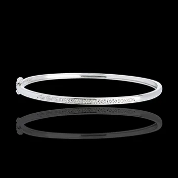 Diorama bangle/bracelet - 11 diamonds