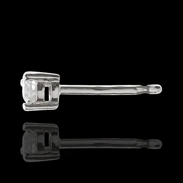 Orecchini Punto luce diamante - Joya - Oro bianco - 18 carati - Diamanti - 0.21 carati