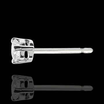 Oorbellen Chip Diamant 18 karaat witgoud Joya