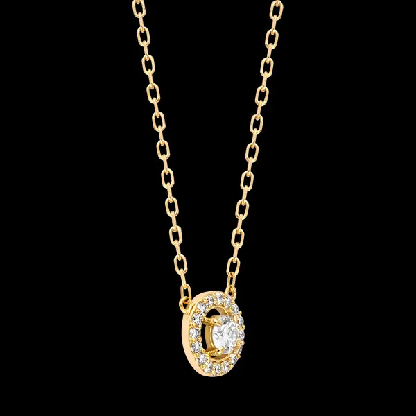 Solara Necklace – 9ct Yellow Gold and Lab-Grown Diamonds