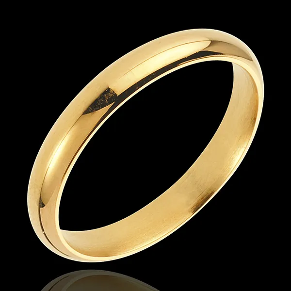 Yellow Gold Waltz Wedding Ring
