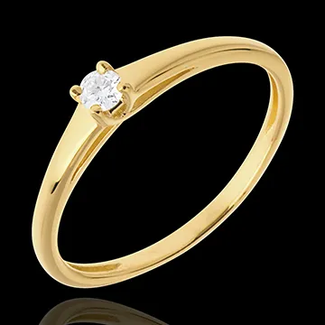 Solitaire Classic yellow gold