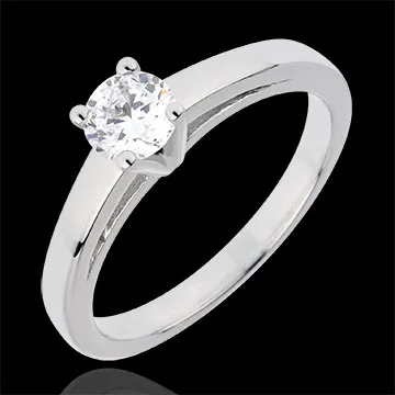 Ring Nuptiane - 18 karaat witgoud