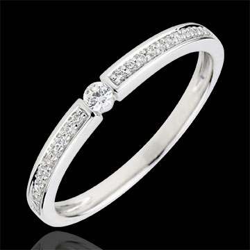 Ring Ultima - 18 karaat witgoud