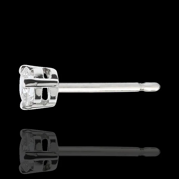 Cercei Joya diamant şi aur alb de 18k