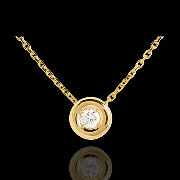 Colier Caliciu aur galben de 18K