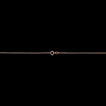 Ketting Forçat 9 karaat rosegoud - 45 cm - 9 karaat