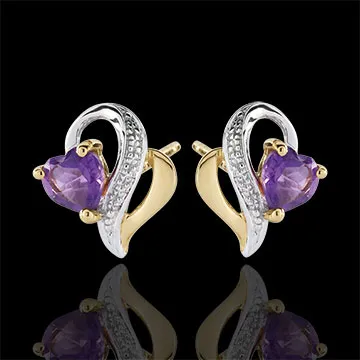 Ohrstecker Ouaki - Amethyst
