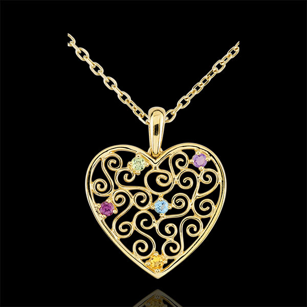 Hanger Kant - 9 karaat geelgoud