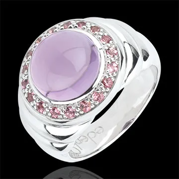 Anello Ortensia - Argento e Pietre dure - 4.32 carati