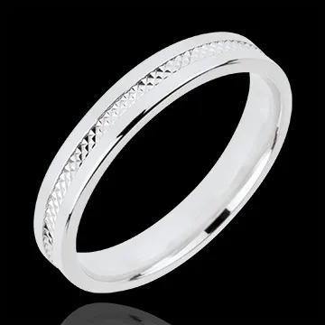 Alliance Julia - or blanc 18 carats