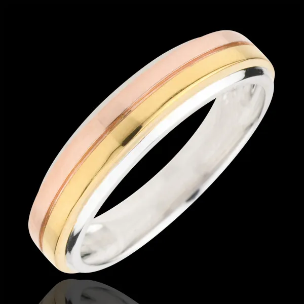 Alliance Trilogie Eureka - trois ors 18 carats