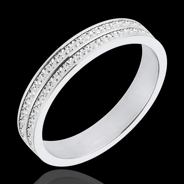 Roads of Life Wedding Ring