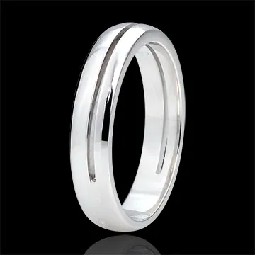 Alliance Olympia - Petit modèle - or blanc 18 carats