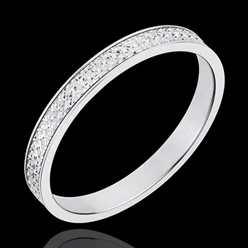 Alliance Maxim or blanc 18 carats