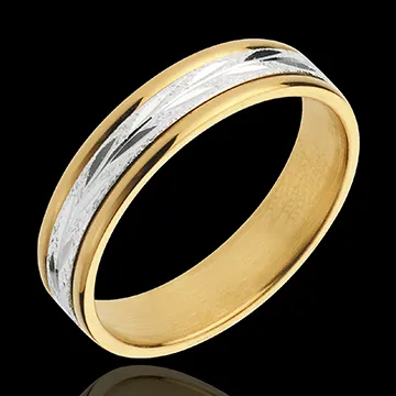 Floral Wedding Ring - large model