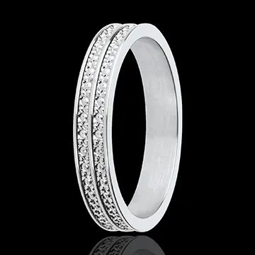 Roads of Life Wedding Ring