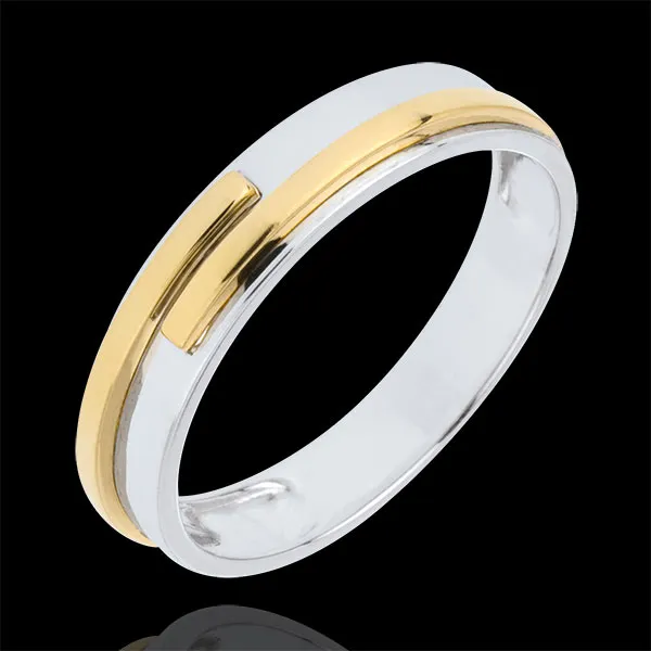 Wedding Ring Titan - Two golds