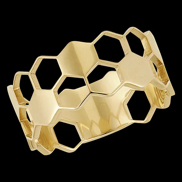 Ring Enthüllung (schmal) - Gelbgold, 18 Karat