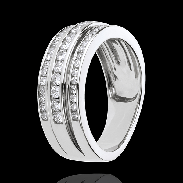 Ring Betovering - Melkweg - 0,63 karaat - 52 Diamanten - 18 karaat witgoud