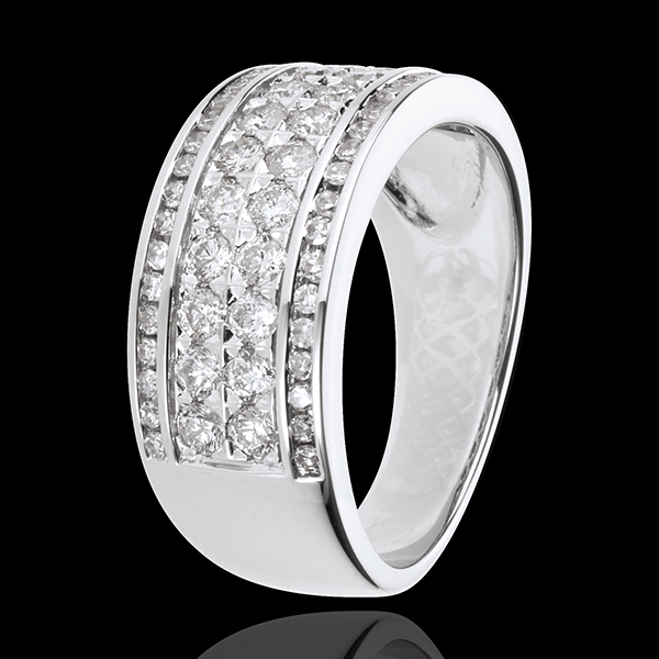 Ring Sterrenbeeld - Cosmos - 62 Diamanten- 18 karaat witgoud