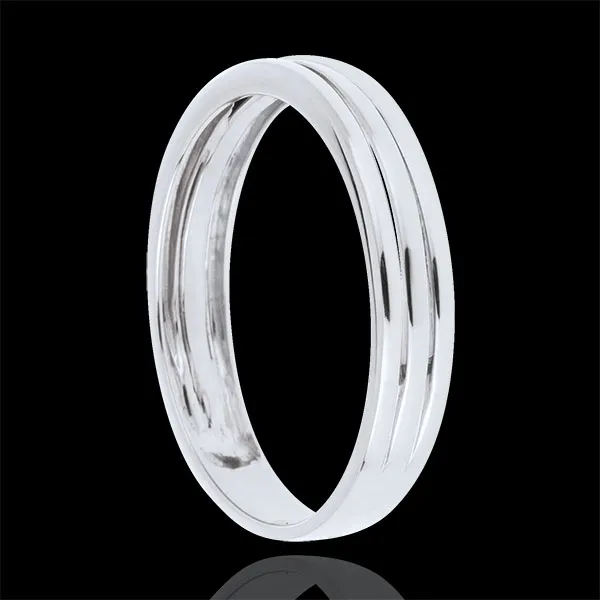 Alliance Triya or blanc 18 carats