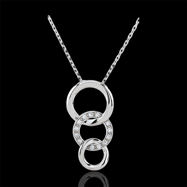 White Gold Gala Necklace