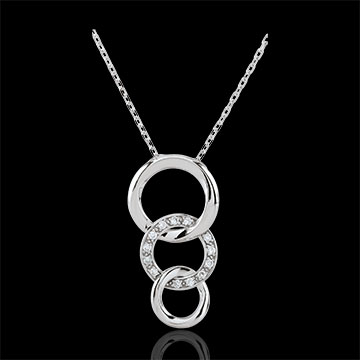 White Gold Gala Necklace