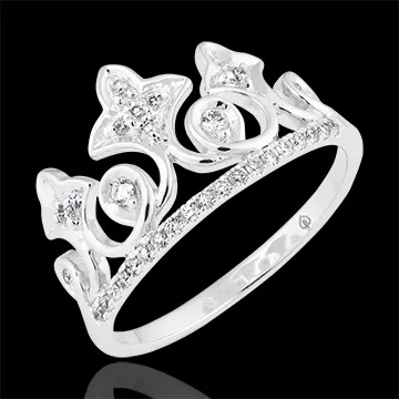 Ring Schicksal - Amour Sacré - 375er Weißgold