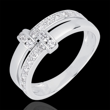 Diamantring Istria in Weißgold